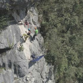 PortalEdge - unique adrenaline vertical camping high in a sheer cliff