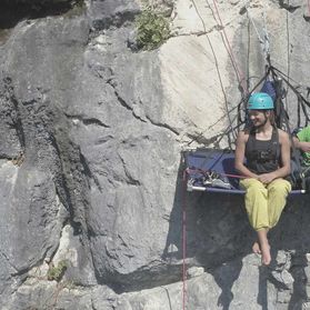 PortalEdge - unique adrenaline vertical camping high in a sheer cliff